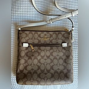 Coach SIG Rowan File Bag NWT